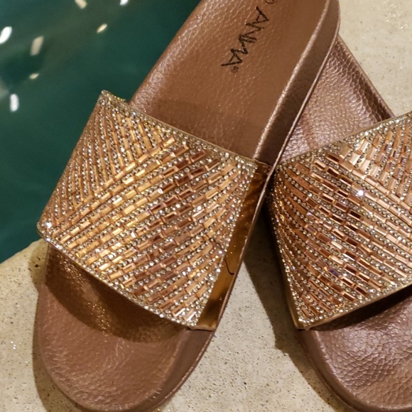 Bling Rosegold Slides Pool - Picture 4 of 7